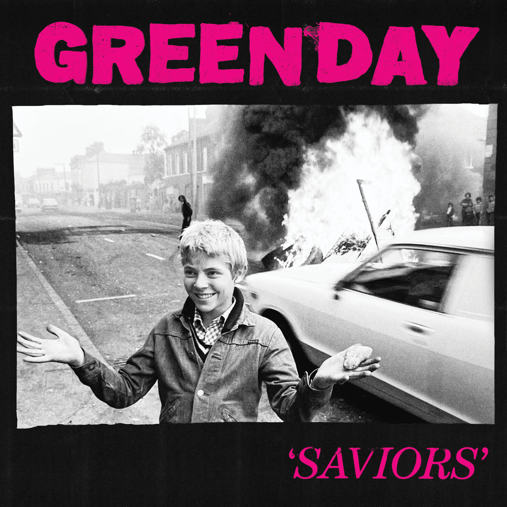 Green Day - Saviors (Pink & Black Vinyl LP)