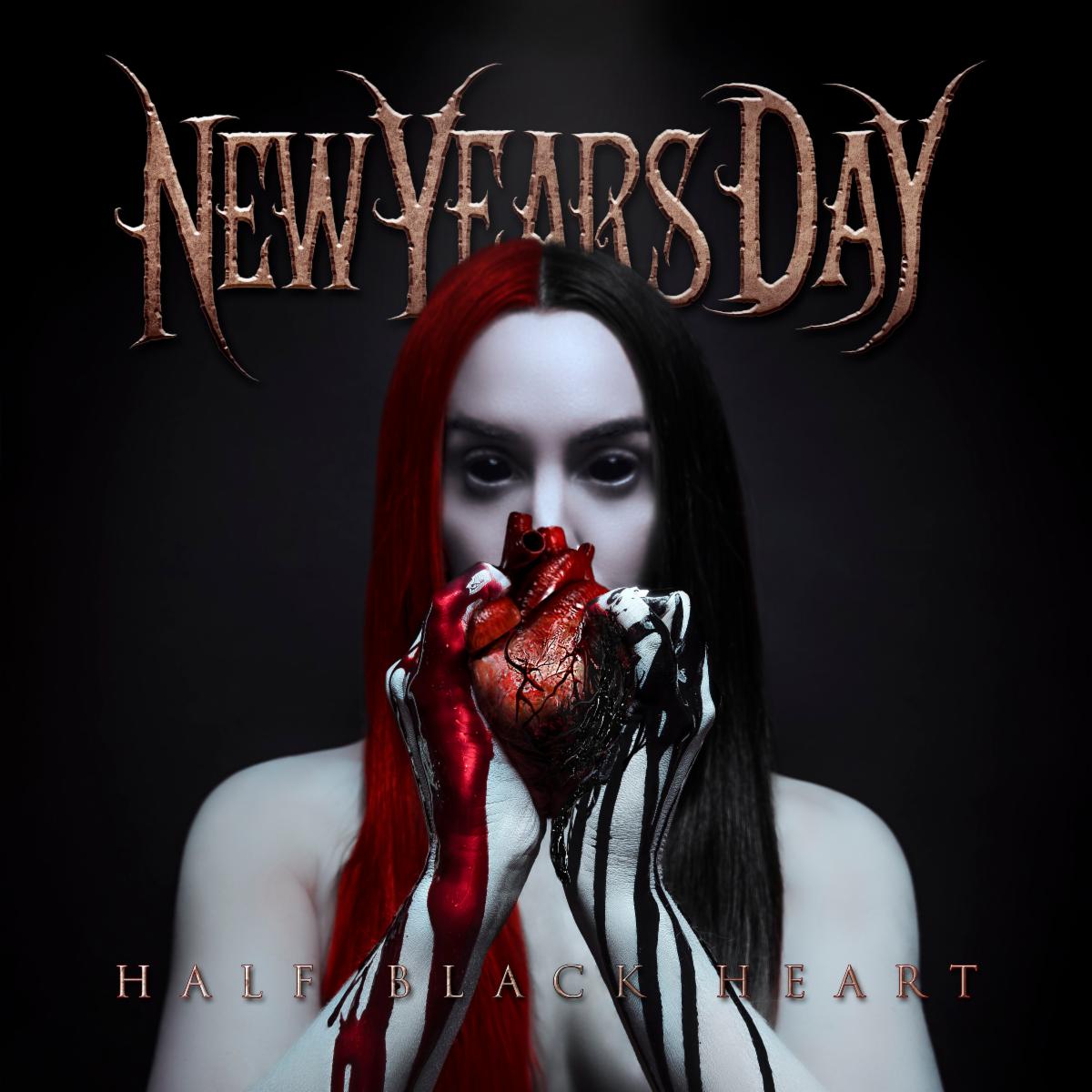 New Year's Day - Half Black Heart (Silver Vinyl LP)