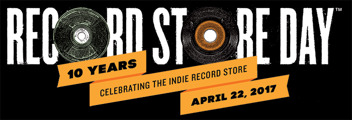 Record Store Day, April 22, 2017