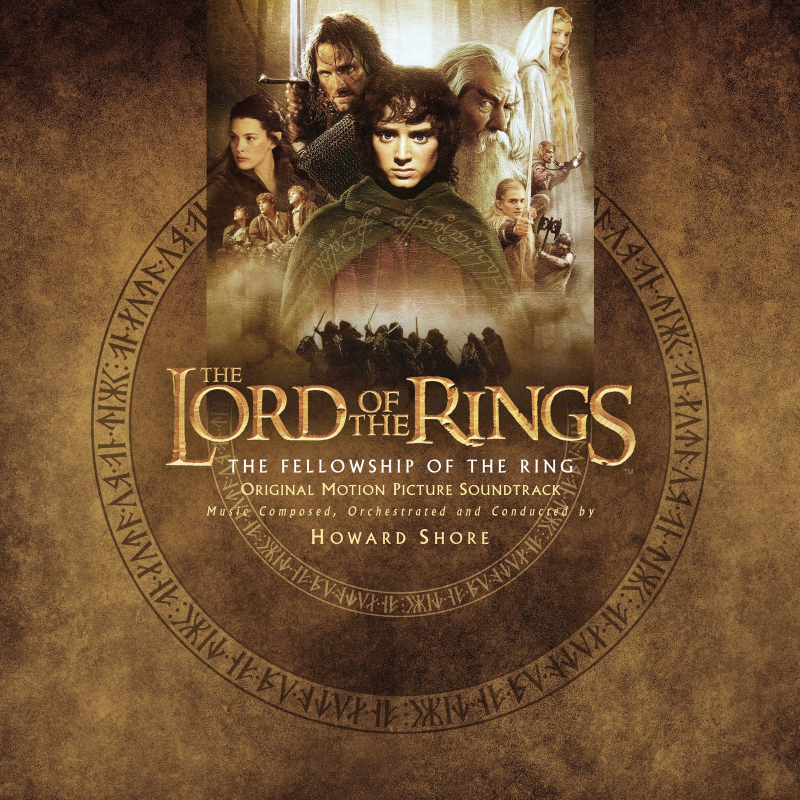 The Lord Of The Rings: Fellowship Of The Rings - Soundtrack (Clear Vinyl 2LP)