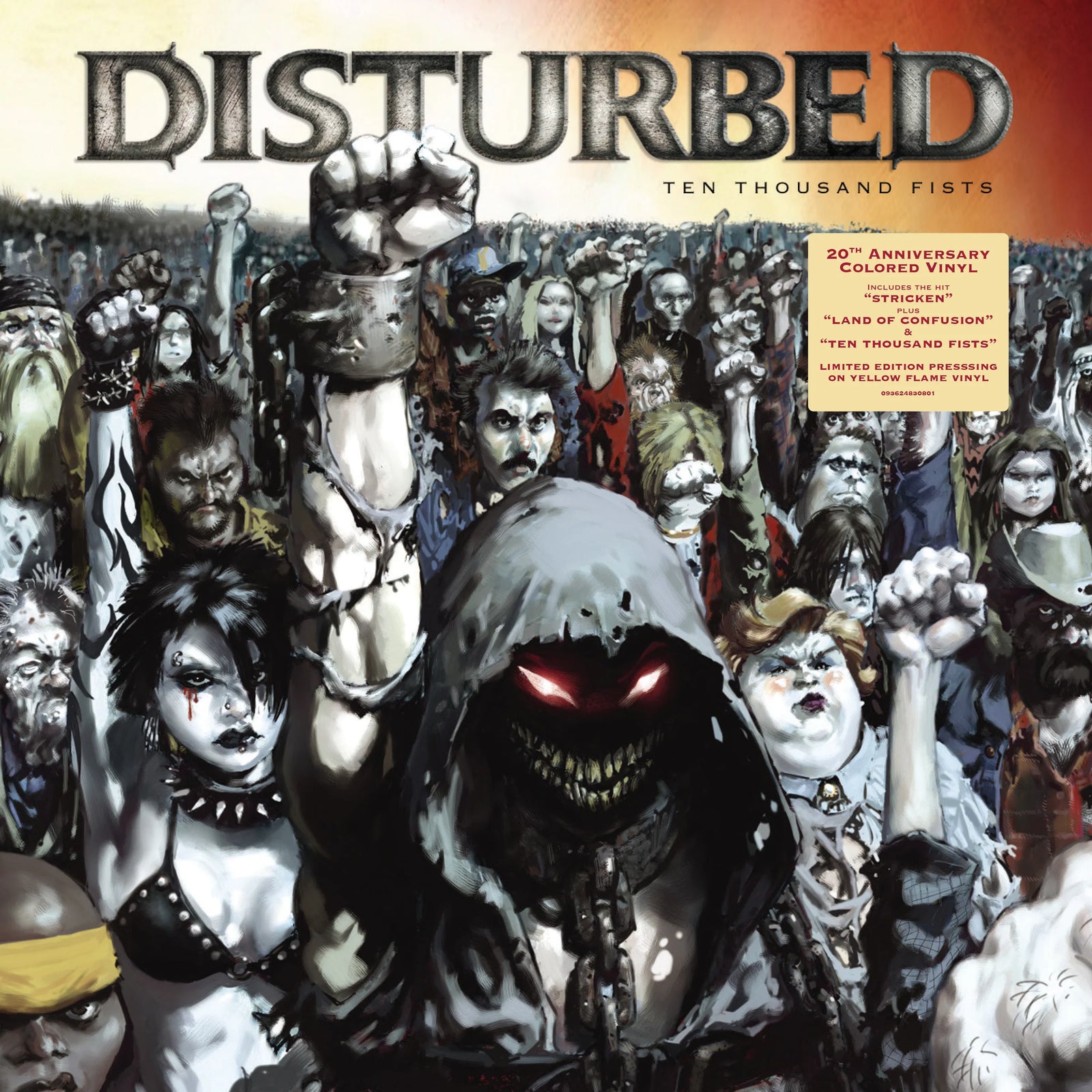 Disturbed - Ten Thousand Fists (Yellow Vinyl 2LP)
