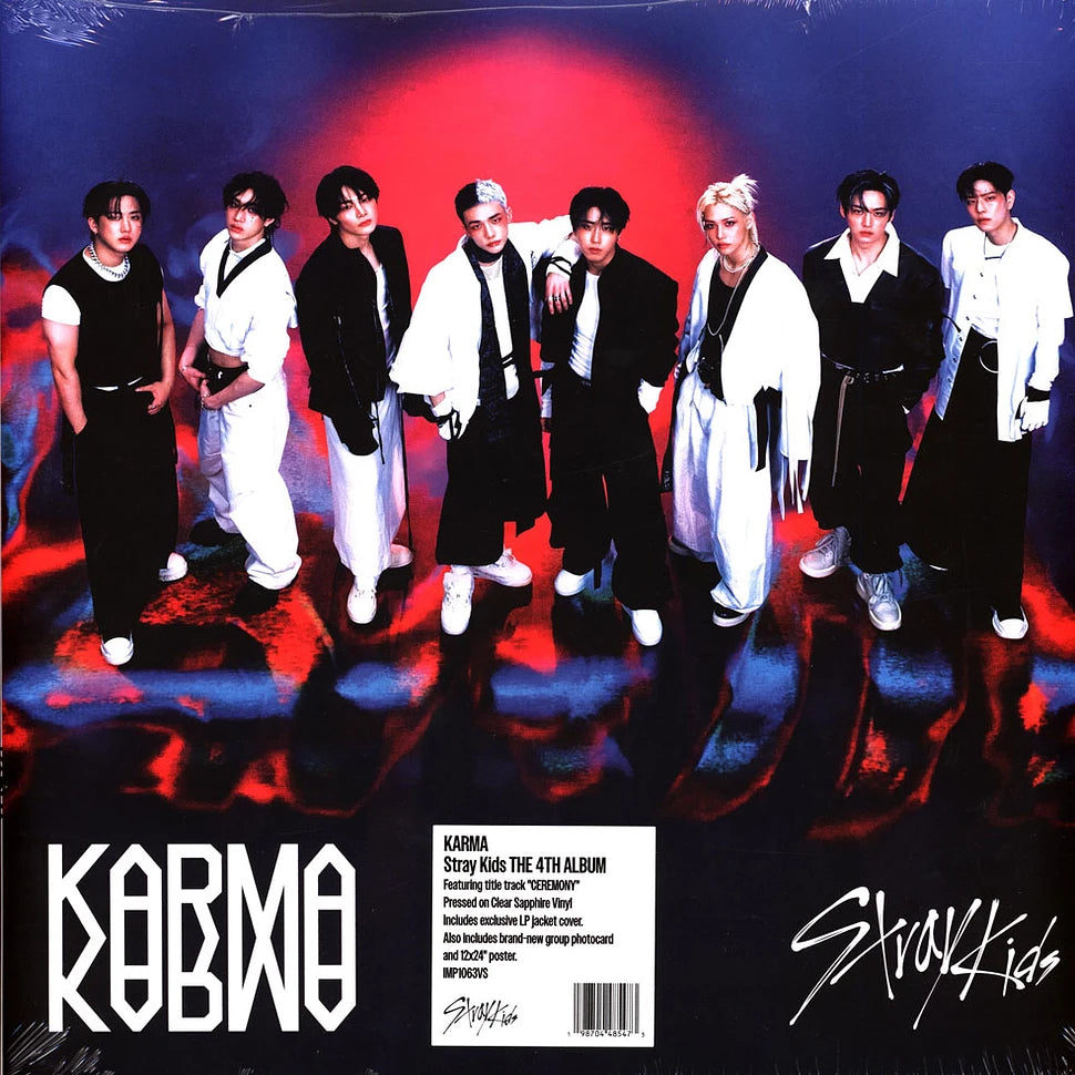 Stray Kids - Karma (Clear Blue Vinyl LP)
