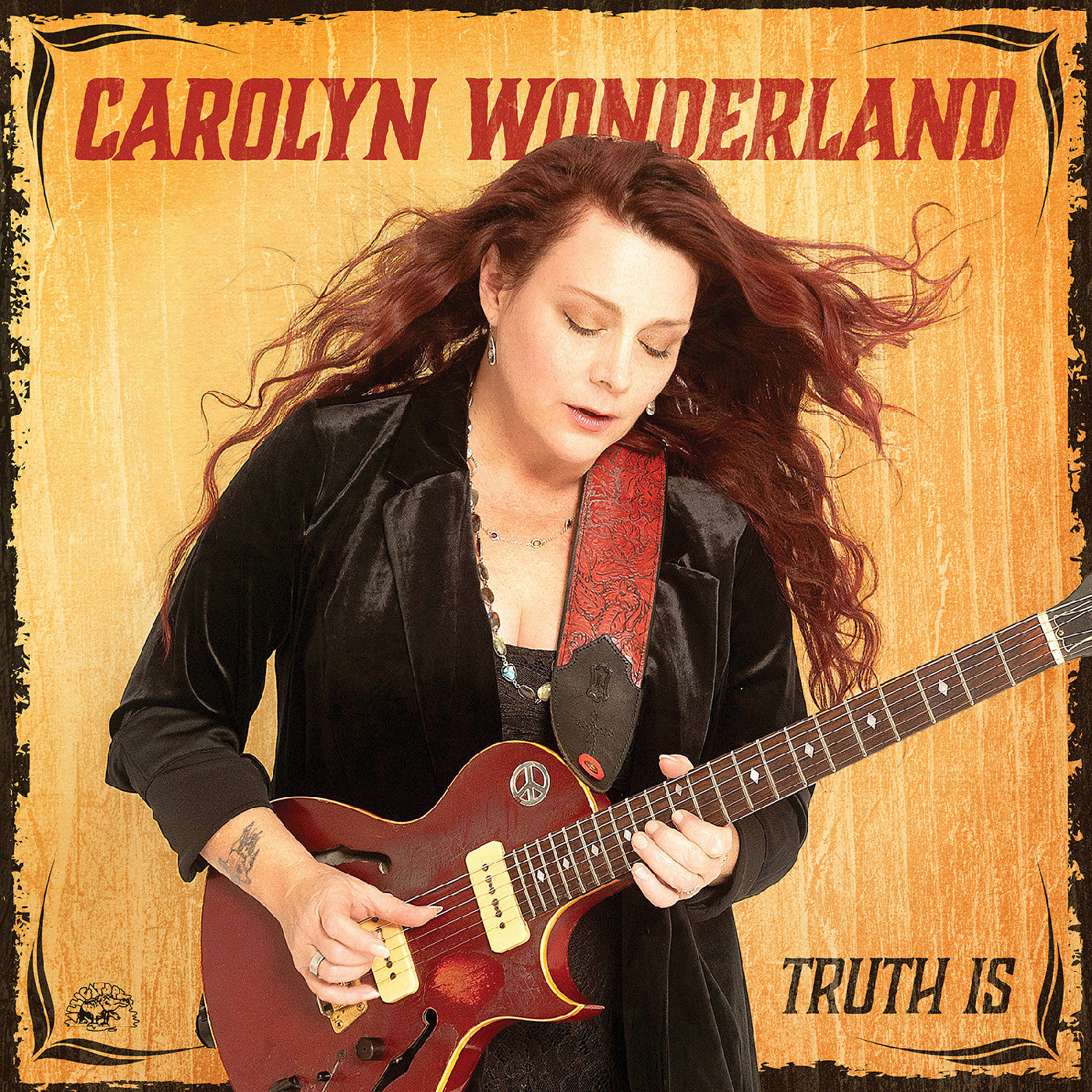 Carolyn Wonderland - Truth Is (Maroon Vinyl LP)