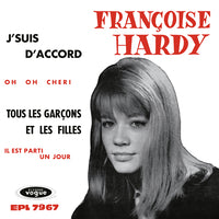 (1) Francoise Hardy - J'Suis D'Accord RSD26 (Vinyl 7")