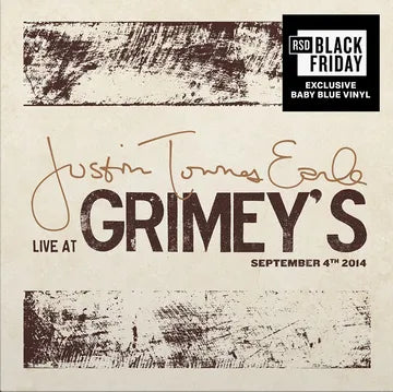 JUSTIN TOWNES EARLE - Live at Grimey's RSDBF23 (Vinyl LP)