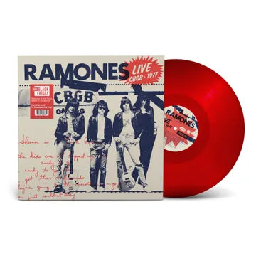 Ramones - Live at CBGB, 1977 BF25 (Red Vinyl LP)
