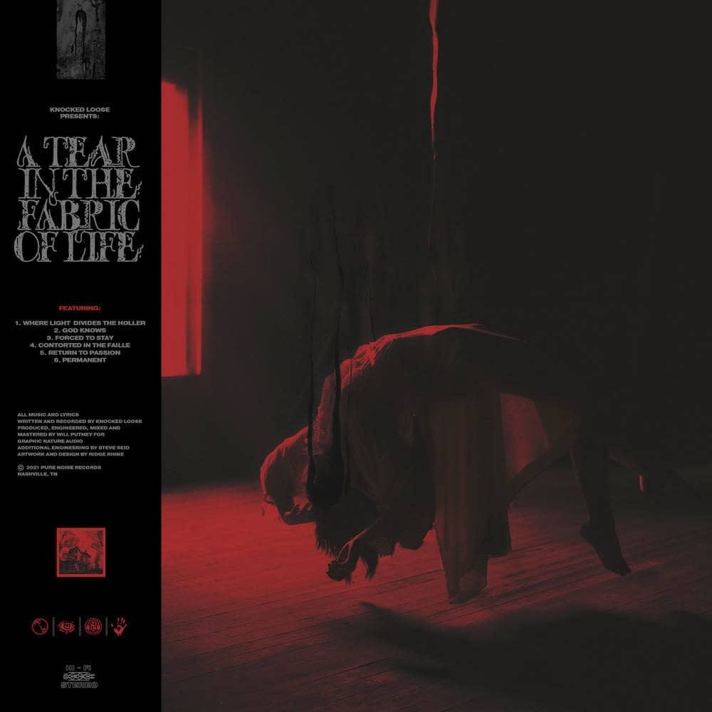 Knocked Loose  - A Tear In The Fabric Of Life (Splatter Vinyl EP)