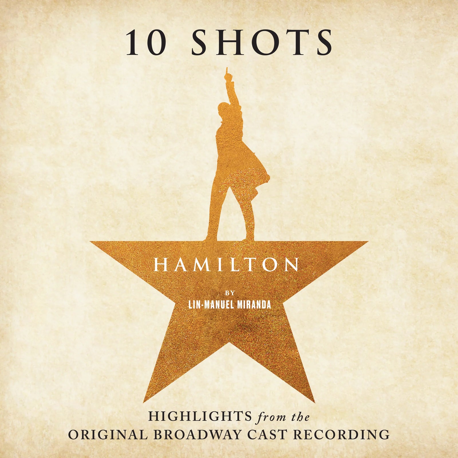 Hamilton: 10 Shots Broadway Highlights - Soundtrack (Brown Vinyl LP)