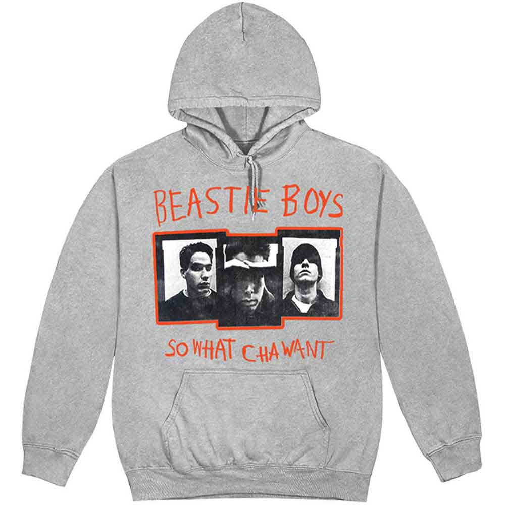Hoodie - Beastie Boys What Cha Want Grey