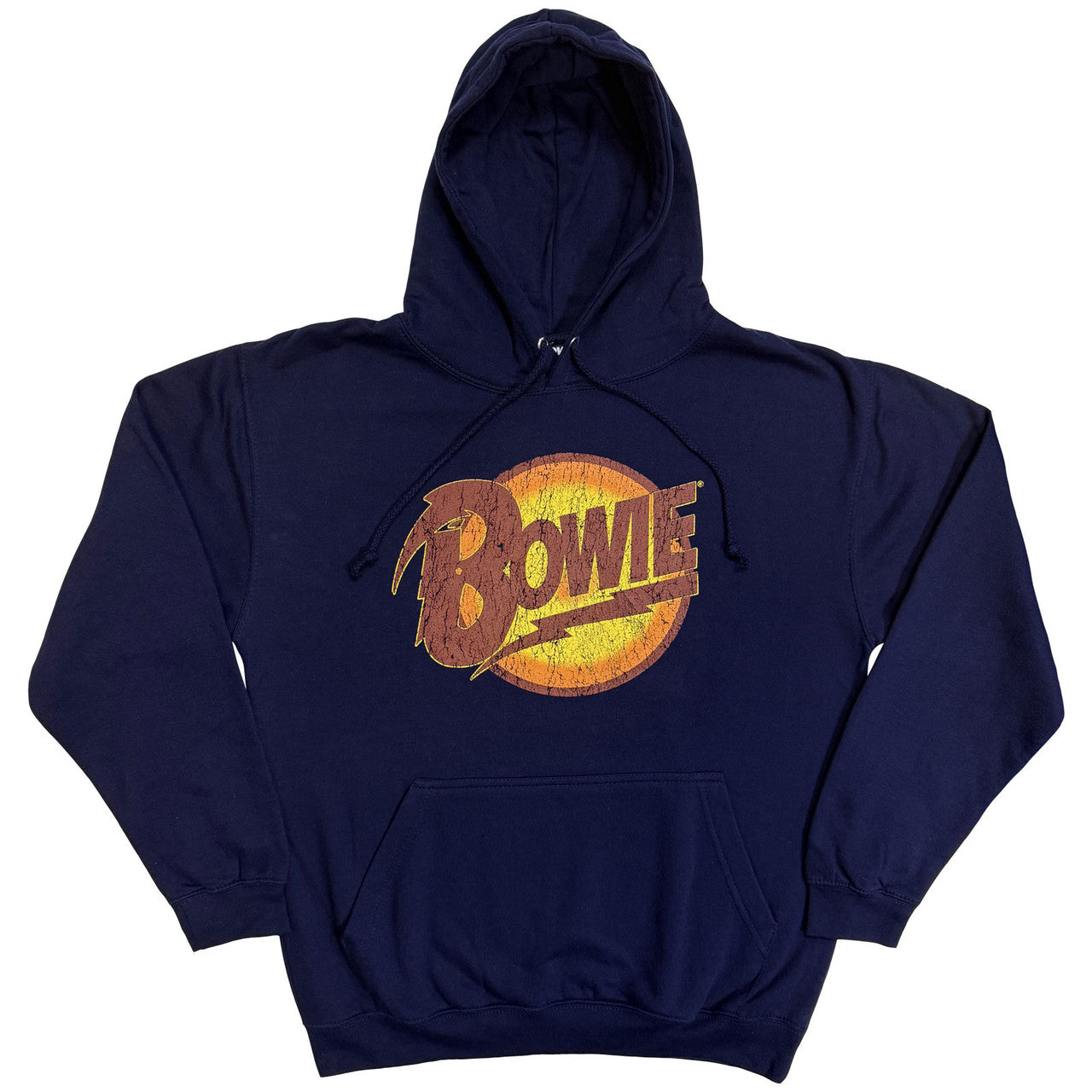 Hoodie - David Bowie Diamond Dogs Logo Navy Blue