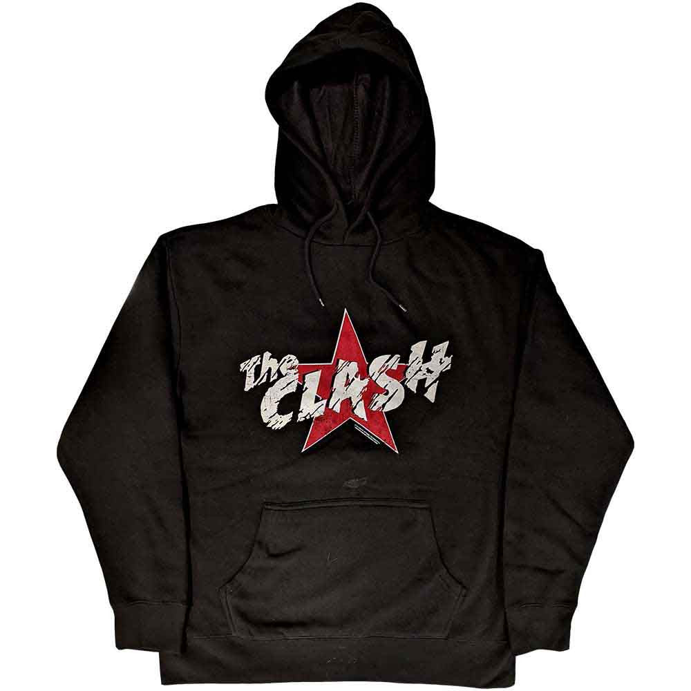 Hoodie - Clash Star Logo Black