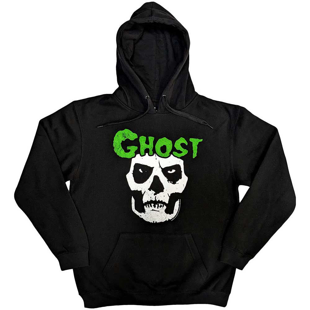 Hoodie - Ghost Skull Black
