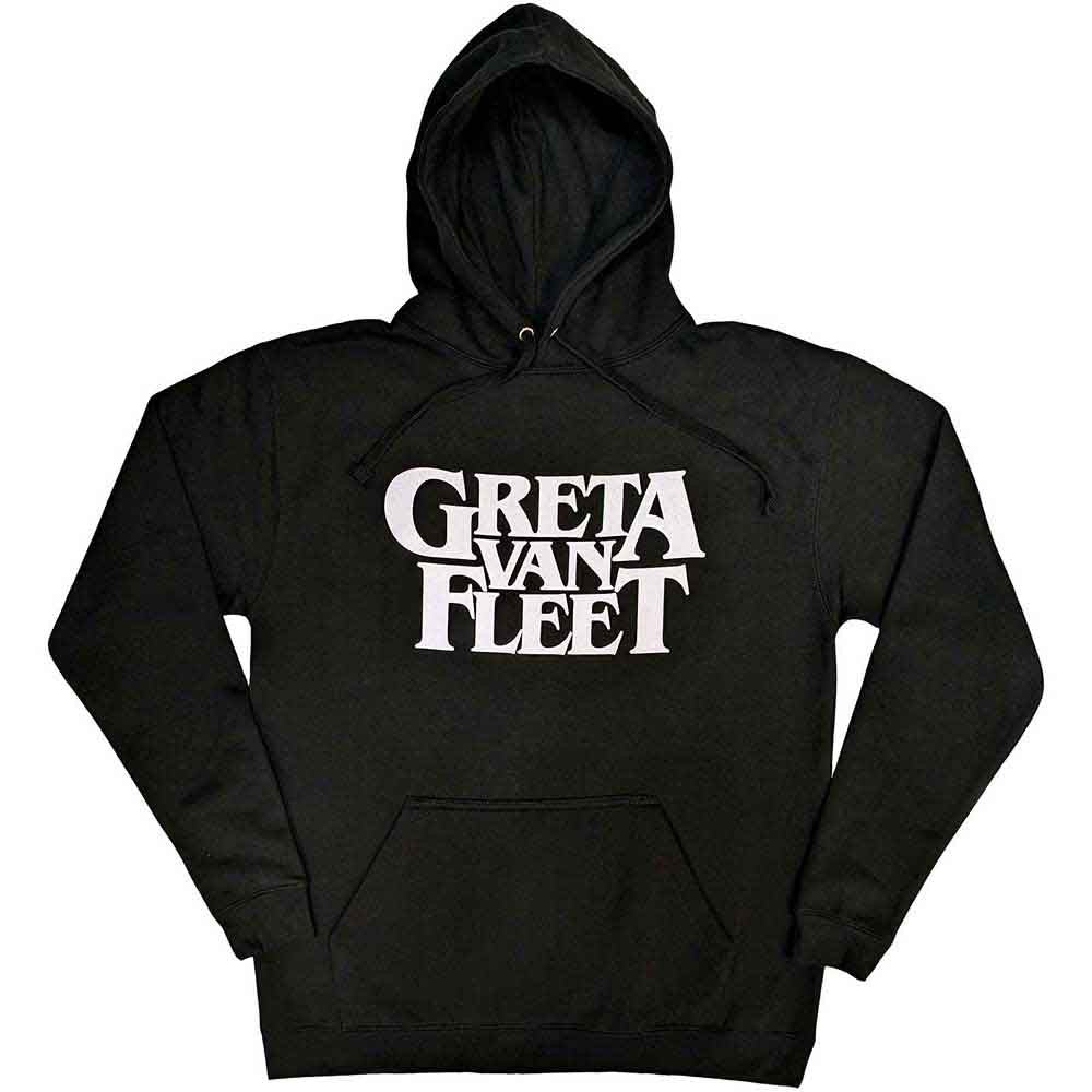 Hoodie - Greta Van Fleet Logo Black