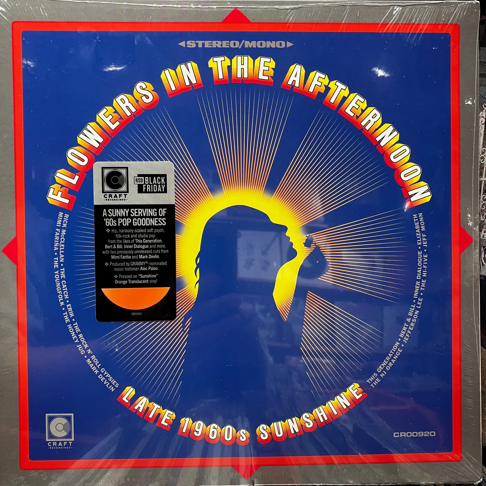 Various Artists - Flowers in The Afternoon BF25 (Coloured Vinyl LP)