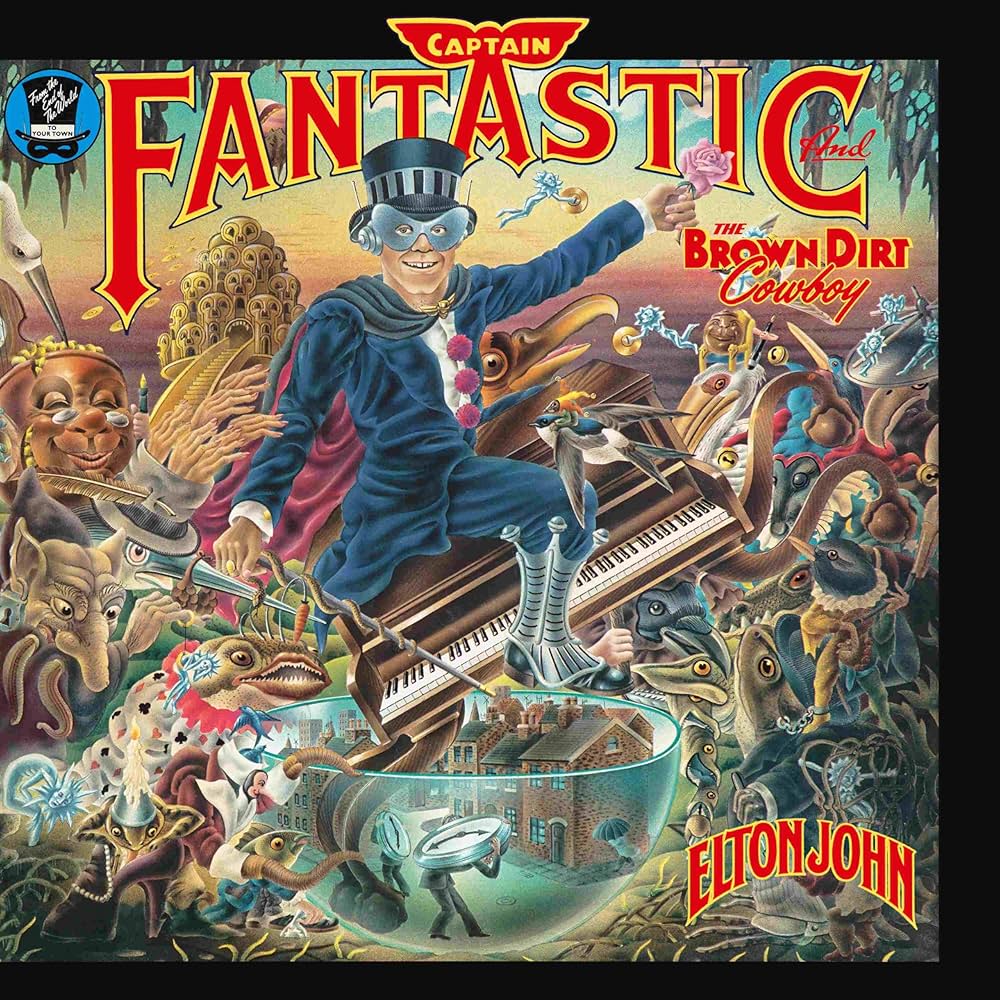 Elton John - Captain Fantastic: 50th Ann. (Tri-Colour Vinyl 2LP)