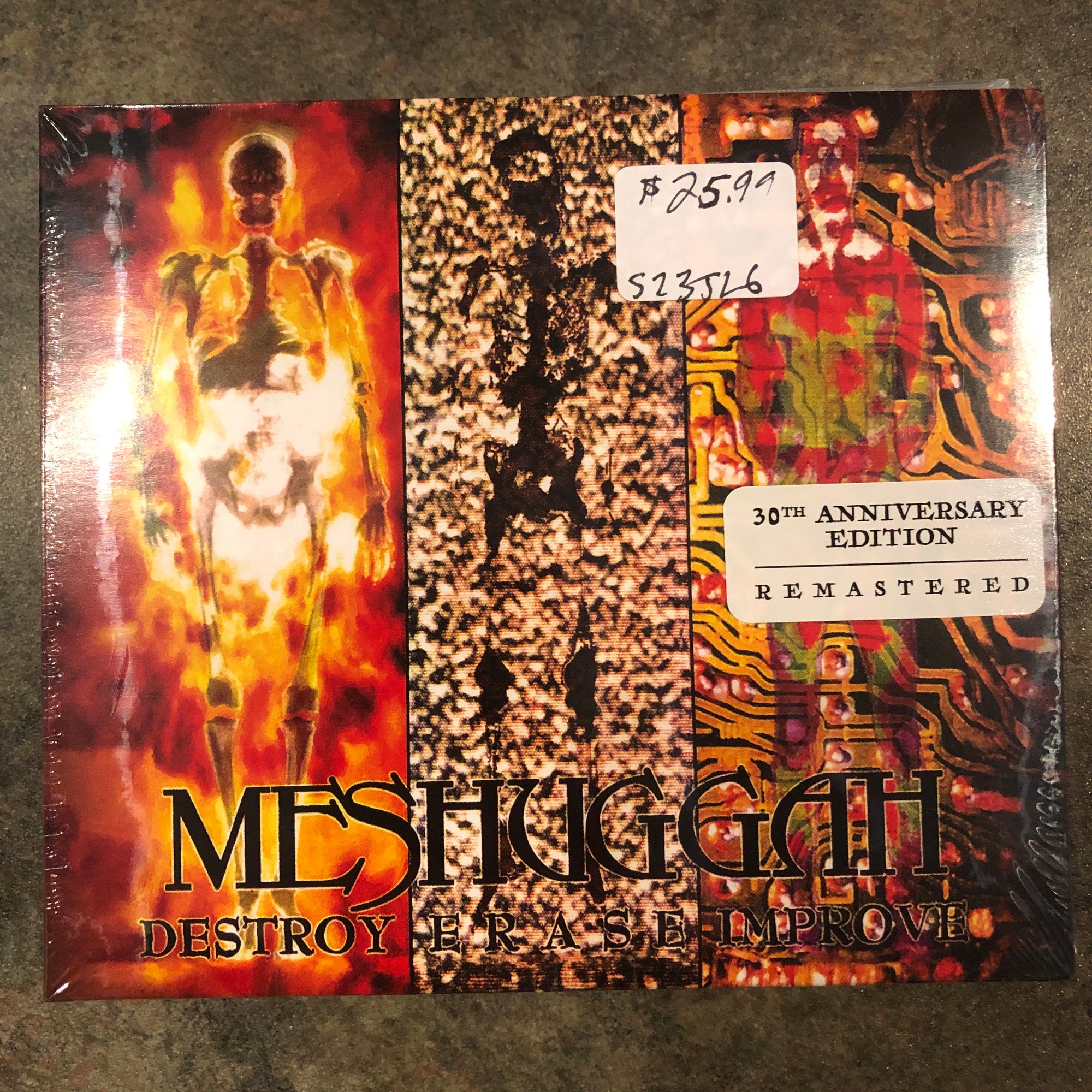 Meshuggah (CD NEW) Destroy Erase Imrpove