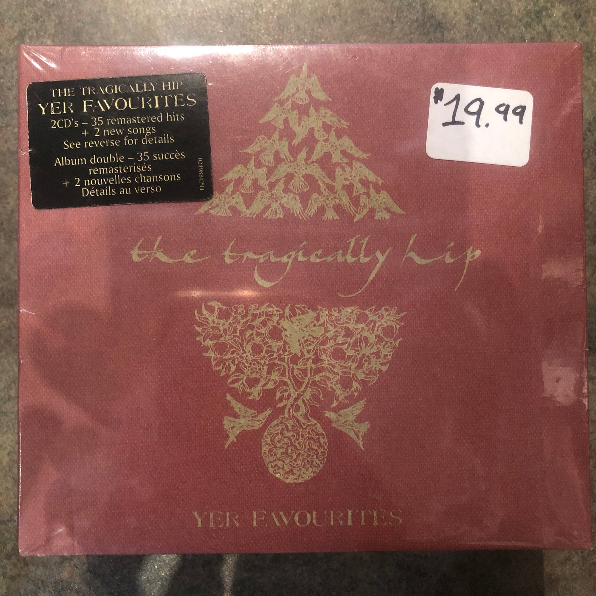 Tragically Hip (CD NEW) Yer Favourites