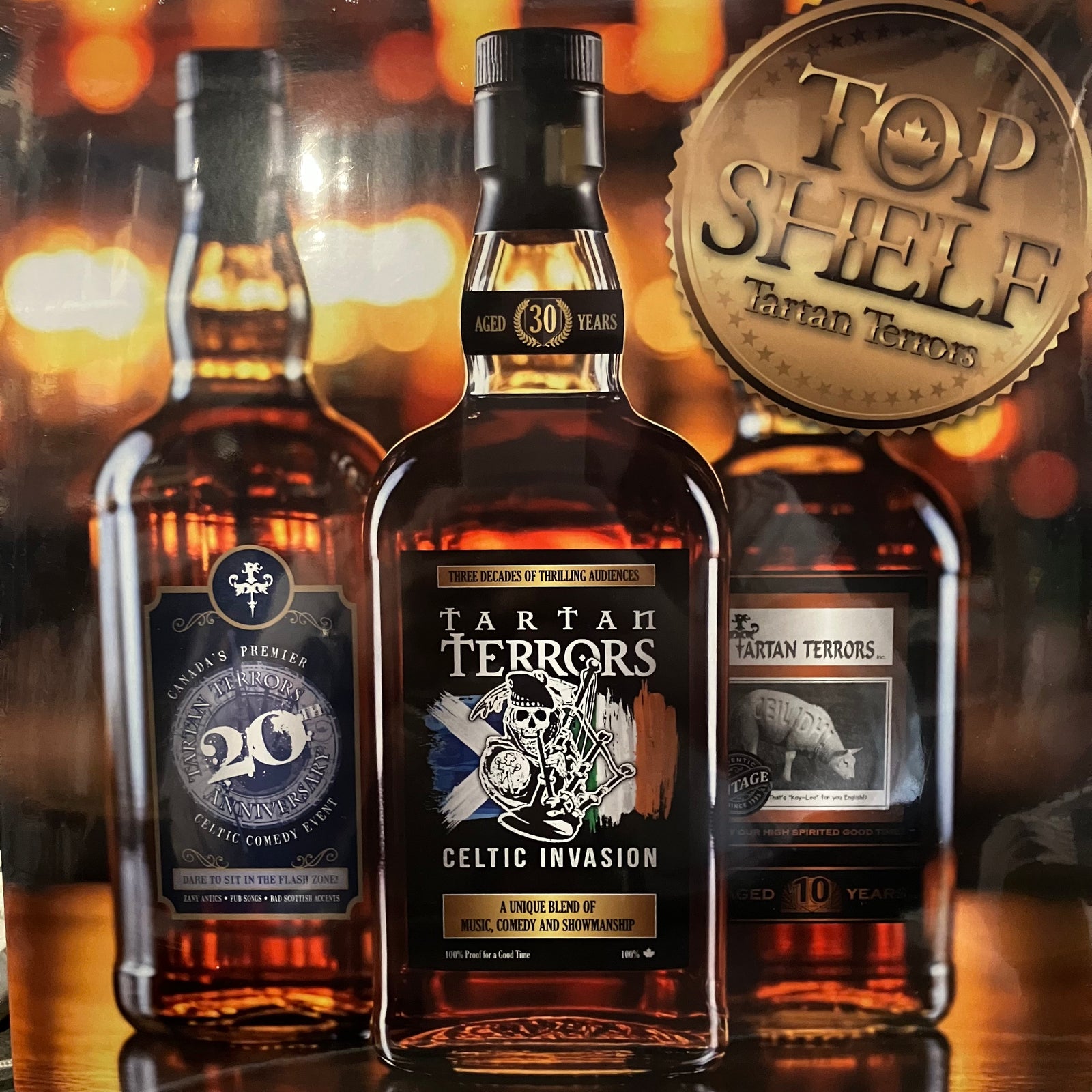 Tartan Terrors - Top Shelf (Vinyl LP)