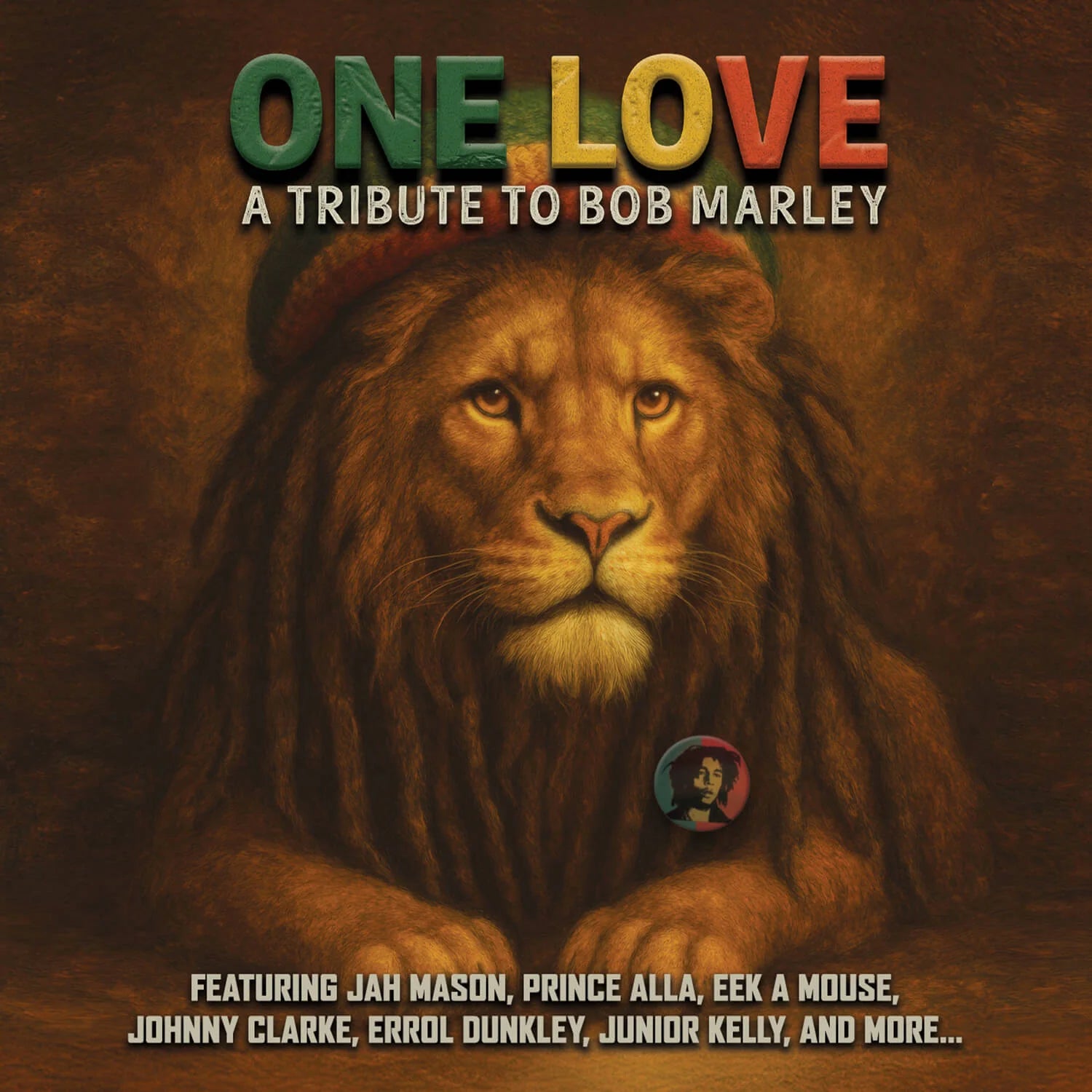 Various Artists - One Love: A Tribute to Bob Marley (Tri-Colour Vinyl LP)