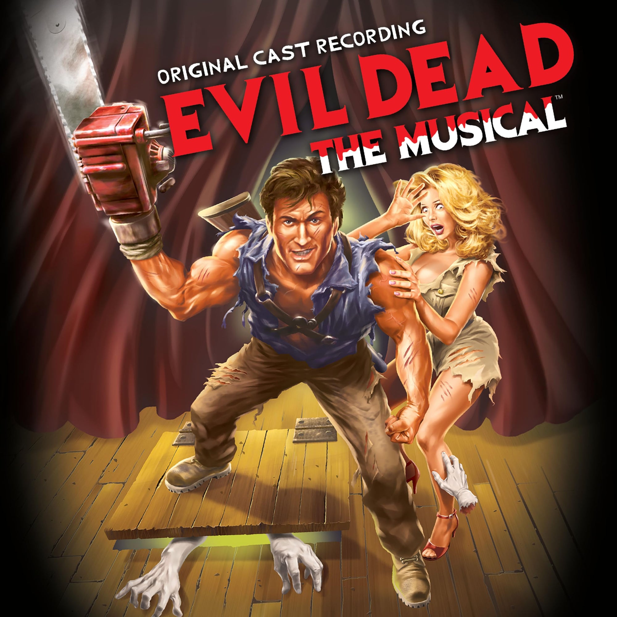 Evil Dead Rising Music Evil Dead the Musical - Soundtrack (Vinyl LP) - Alleycats Music