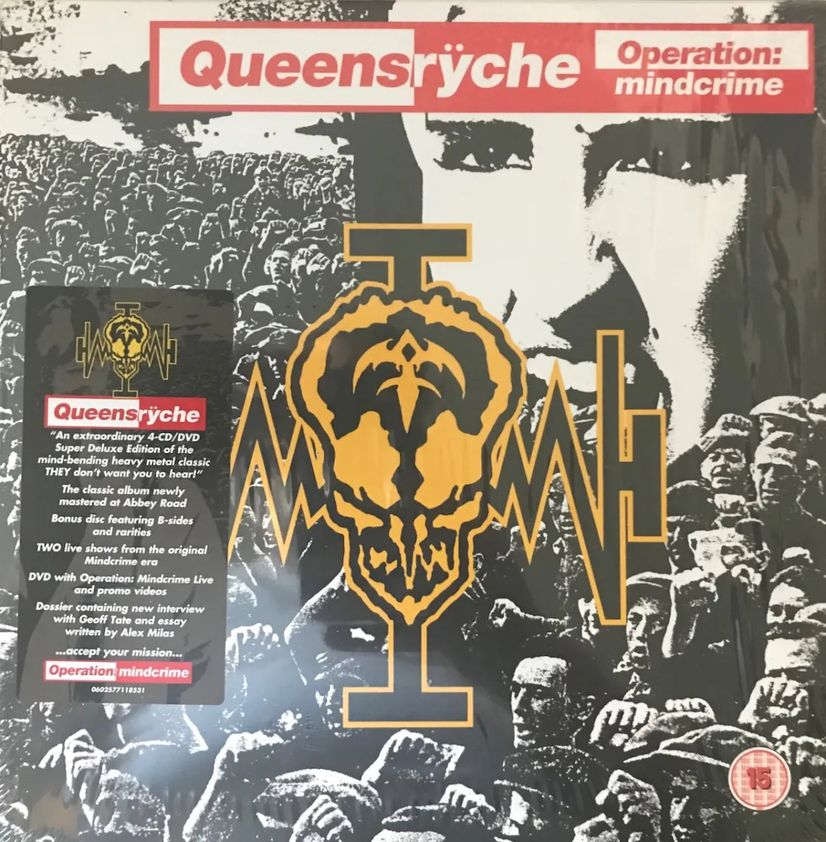 CD Queensryche - Operation: Mindcrime Super Deluxe (4CD Box Set)