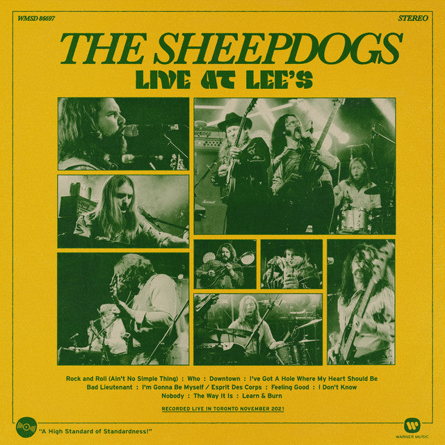 Sheepdogs - Live at Lee’s (Green Vinyl 2LP)