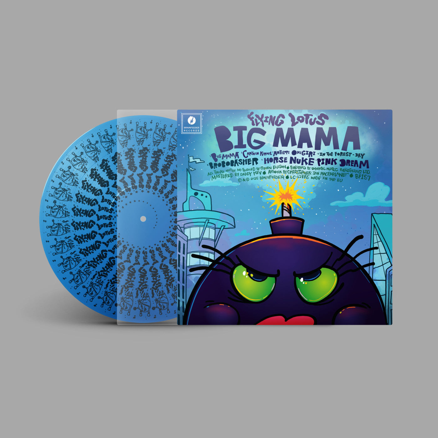 Flying Lotus - Big Mama (Blue Vinyl LP)