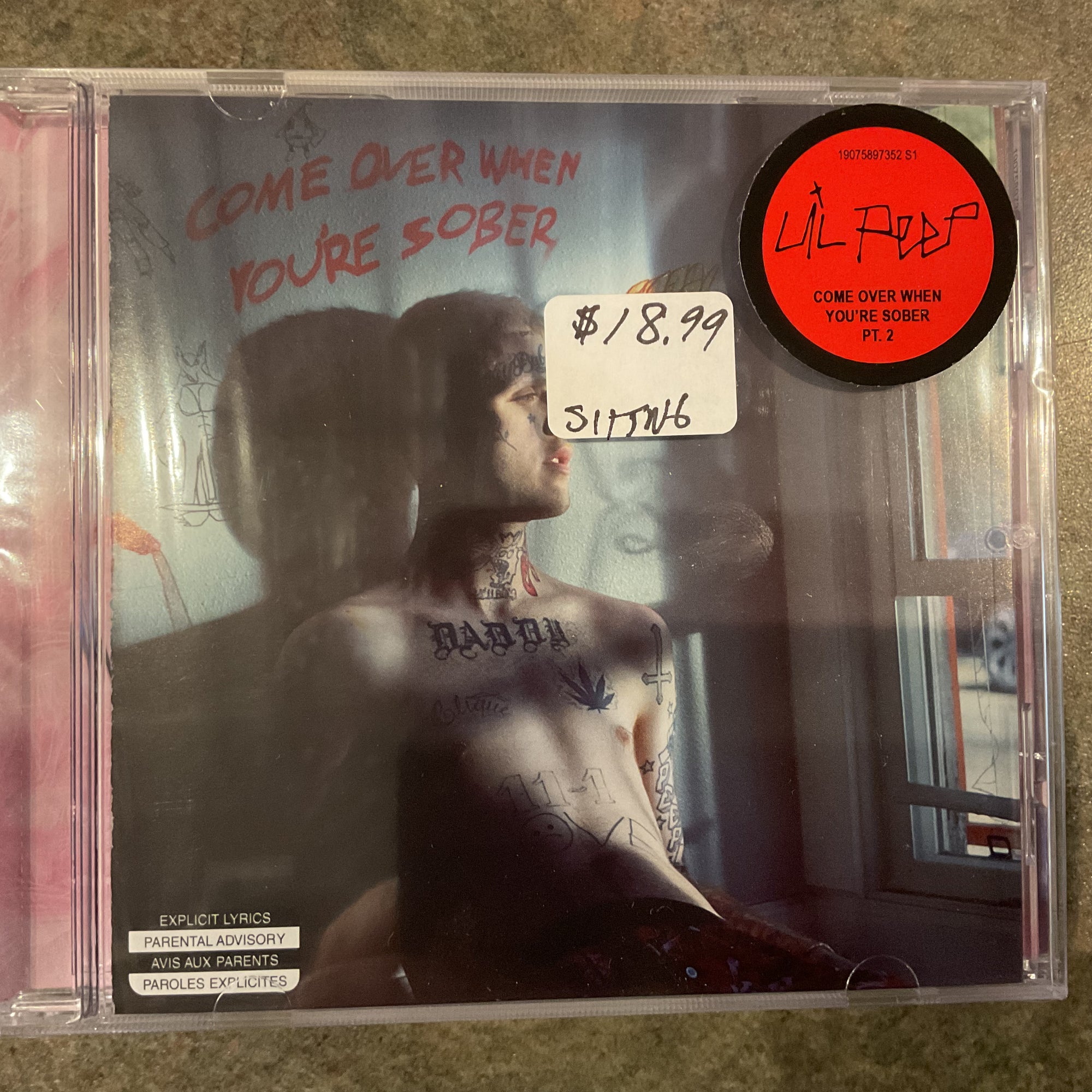 CD NEW - Lil Peep - Come Over When You're Sober (CD)