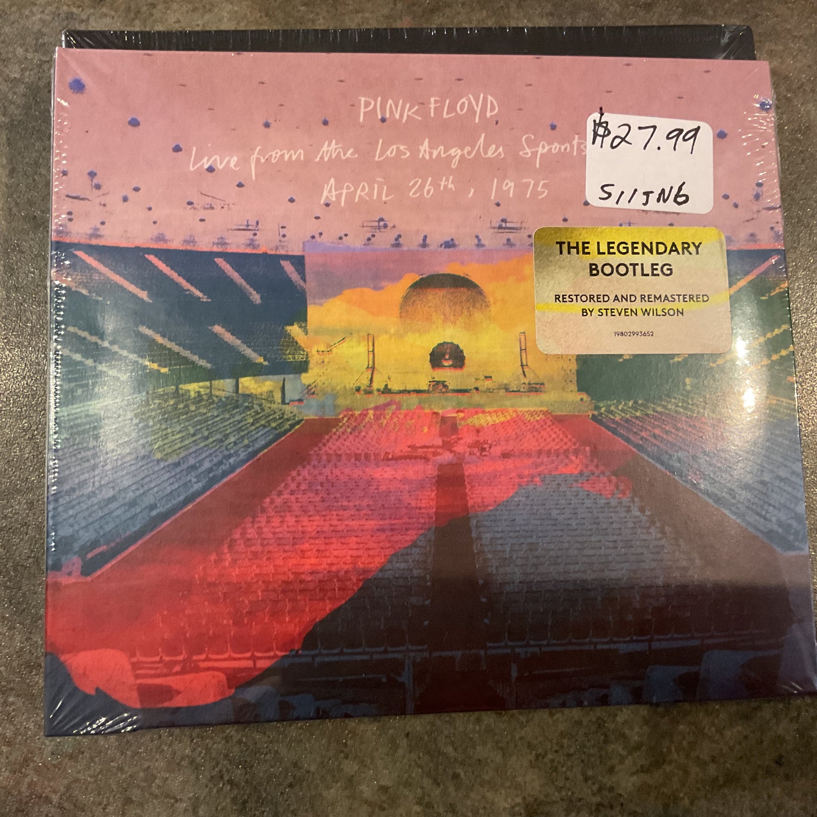 Pink Floyd (CD NEW) Live From Los Angeles Sports Arena, April 1975