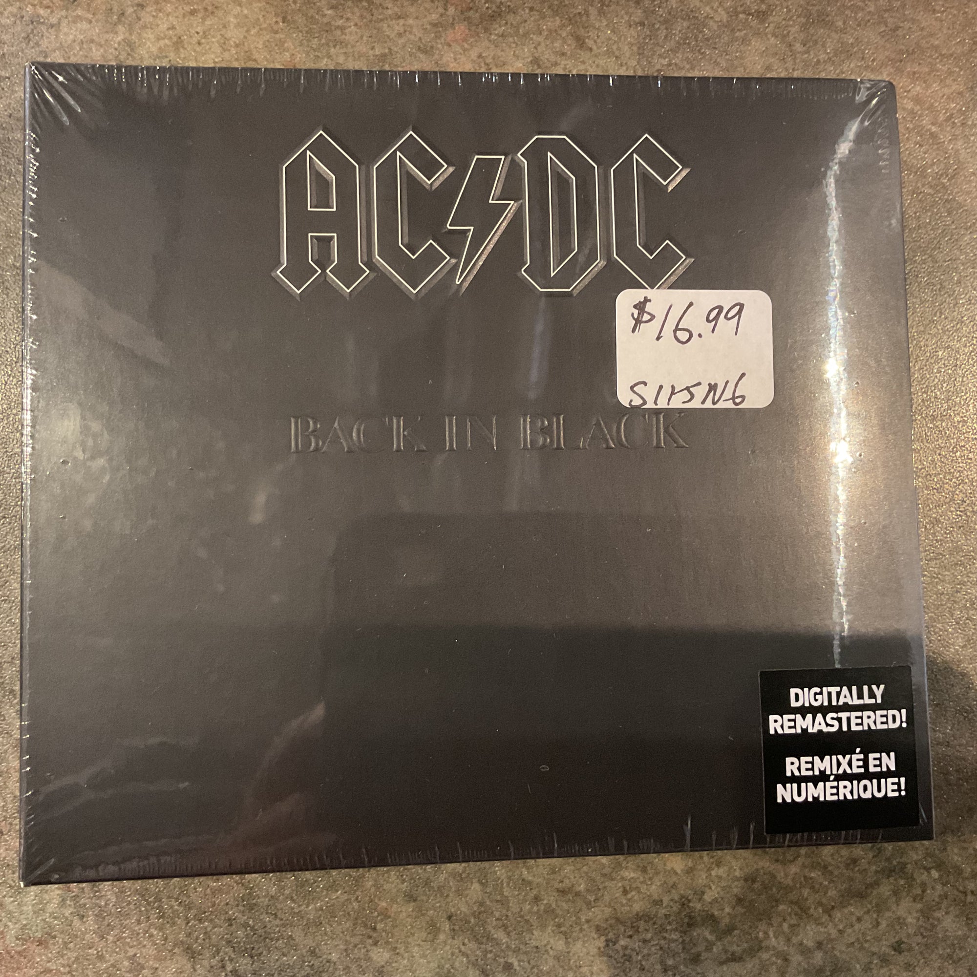 CD NEW - AC/DC - Back In Black (CD)