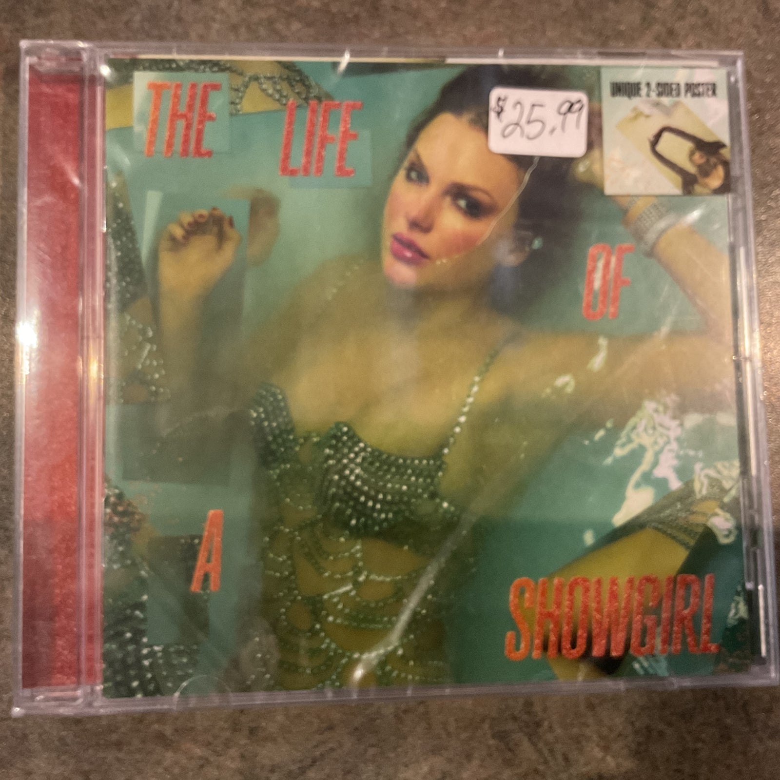 Taylor Swift (CD NEW) The Life Of A Showgirl