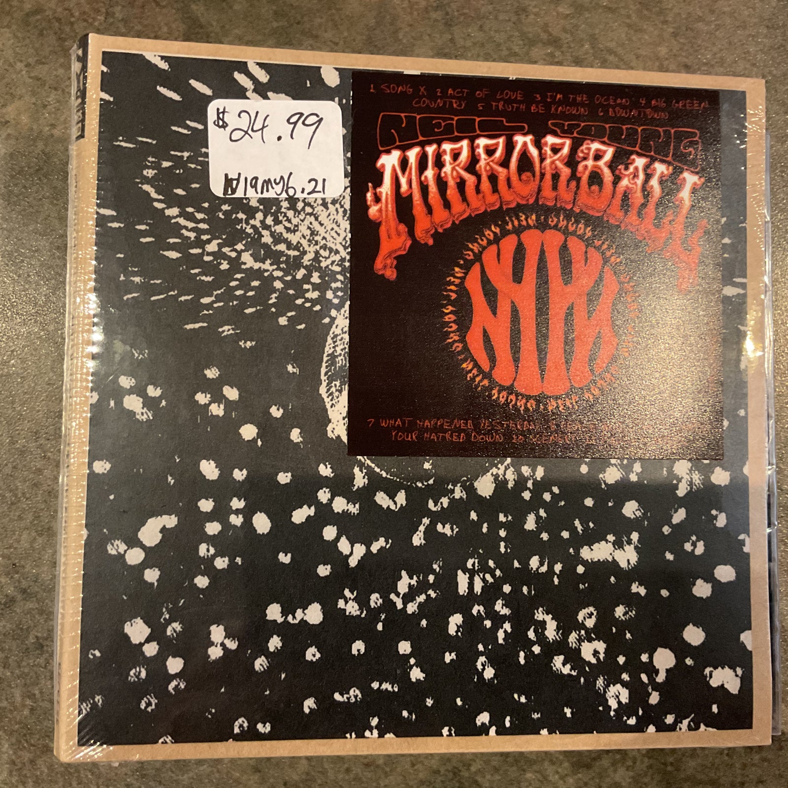 Neil Young (CD NEW) Mirrorball
