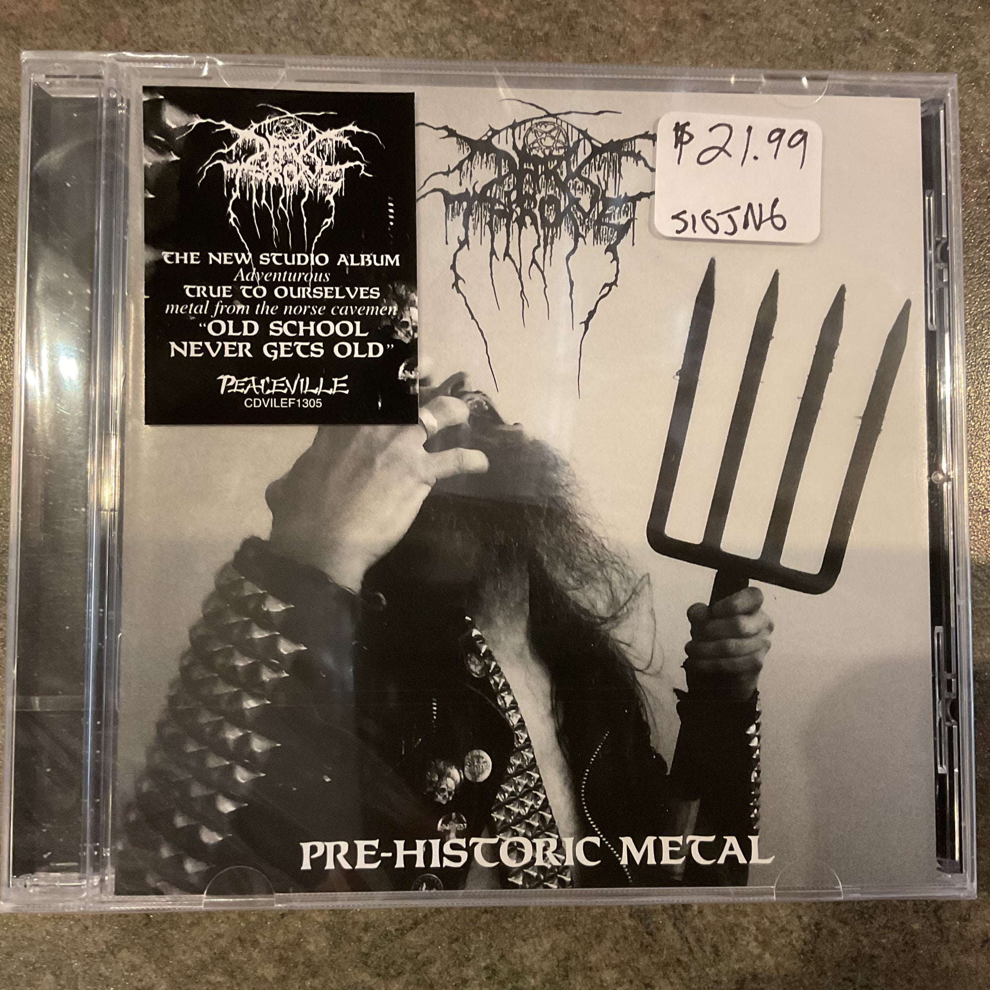 Darkthrone (CD NEW) Pre-Historic Metal