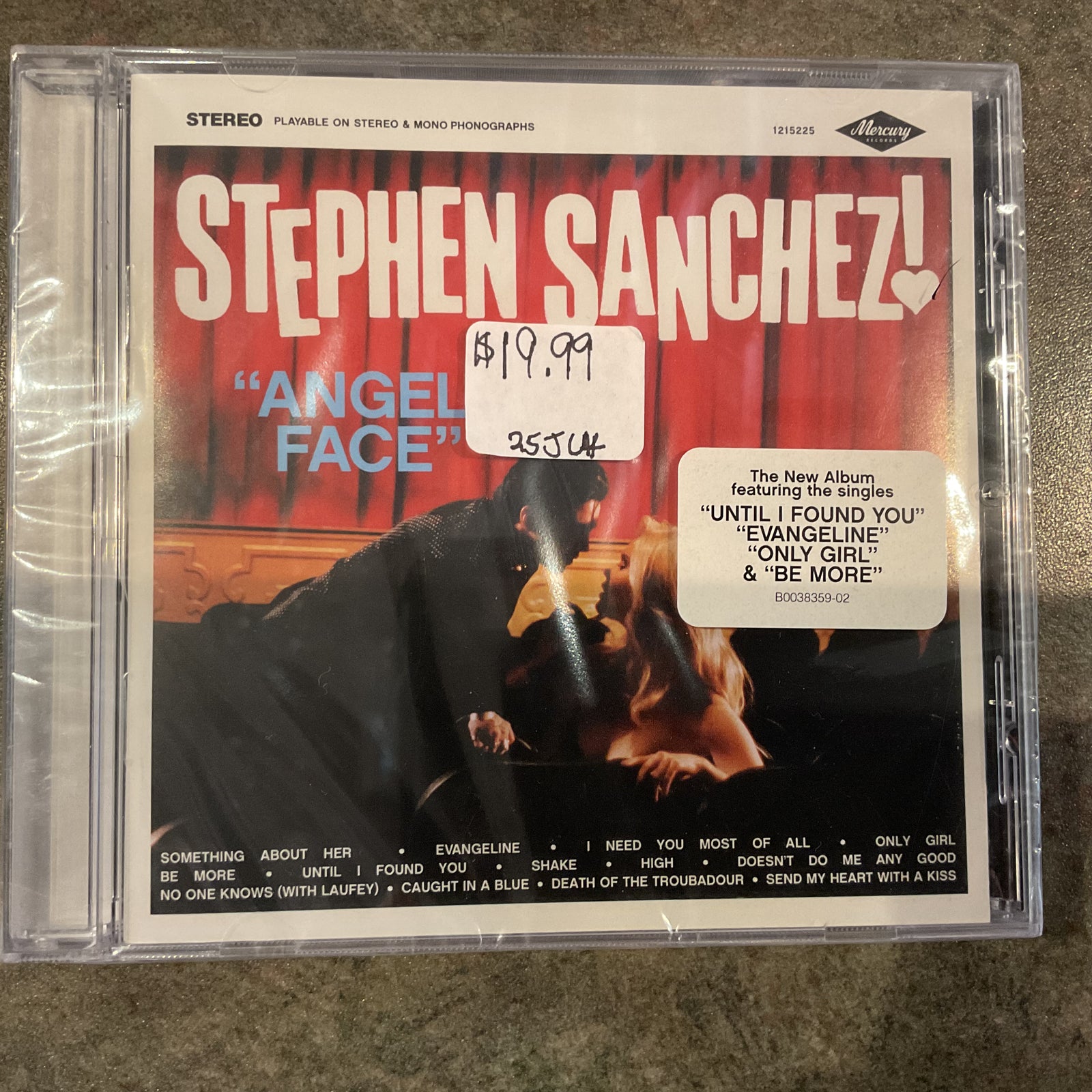 Stephen Sanchez (CD NEW) Angel Face