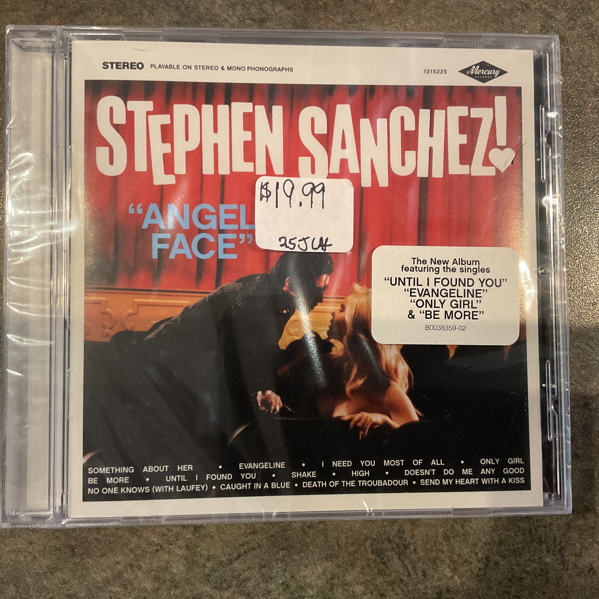 Stephen Sanchez (CD NEW) Angel Face