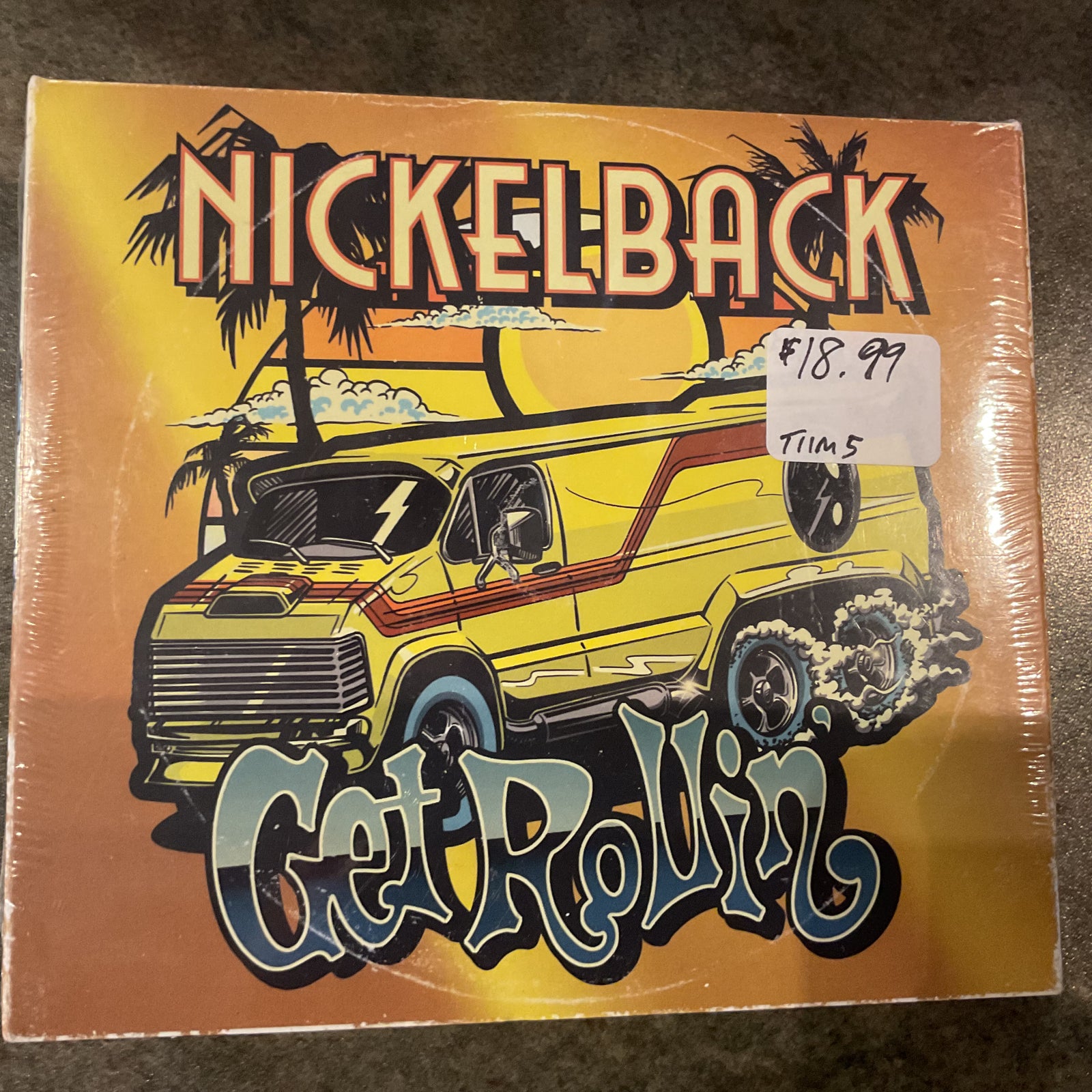 Nickelback (CD NEW) Get Rollin'