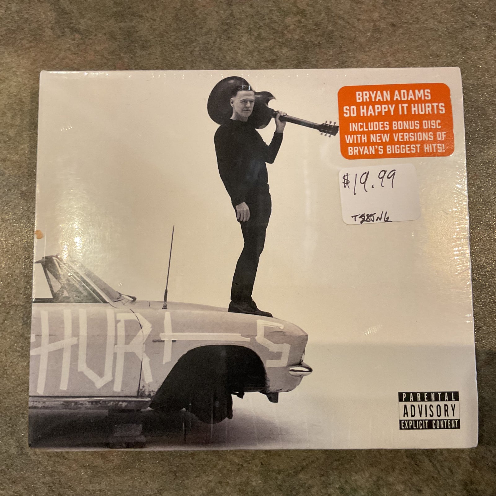 Bryan Adams (CD NEW) So Happy It Hurts