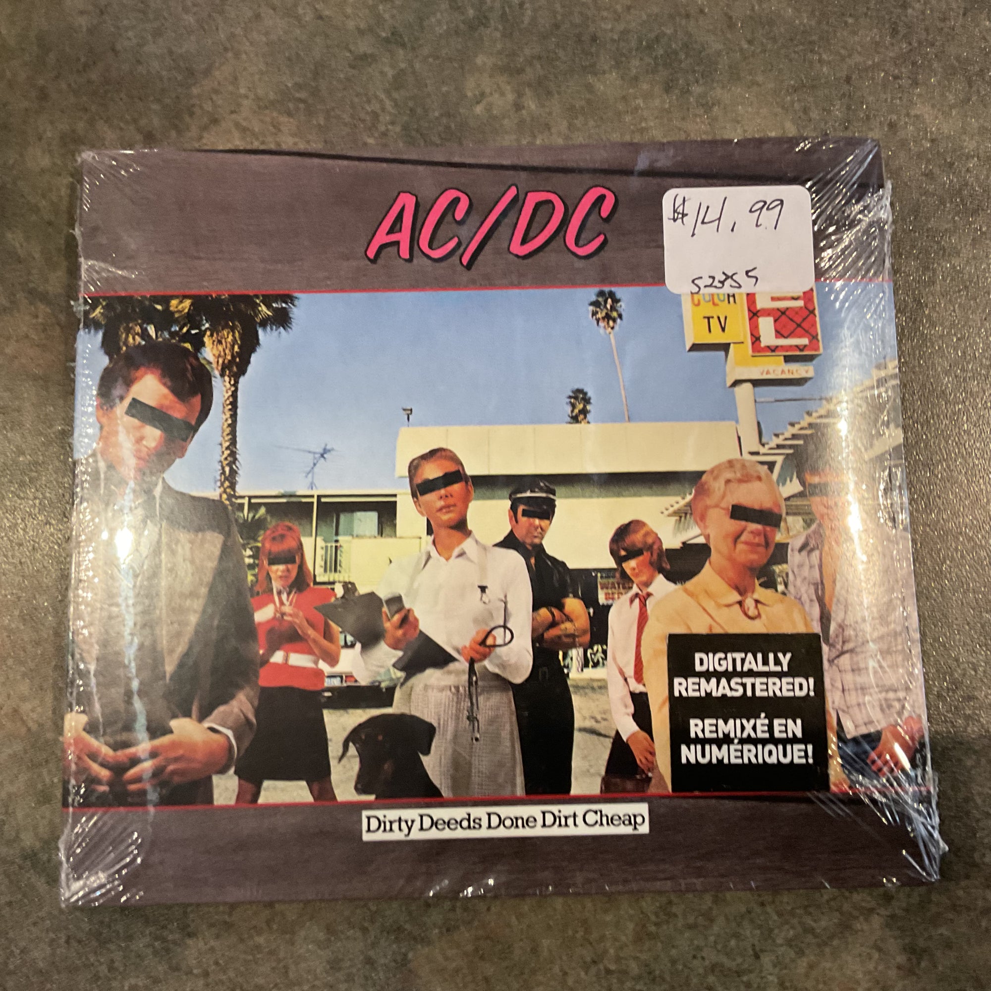 AC/DC (CD NEW) Dirty Deeds Done Dirt Cheap