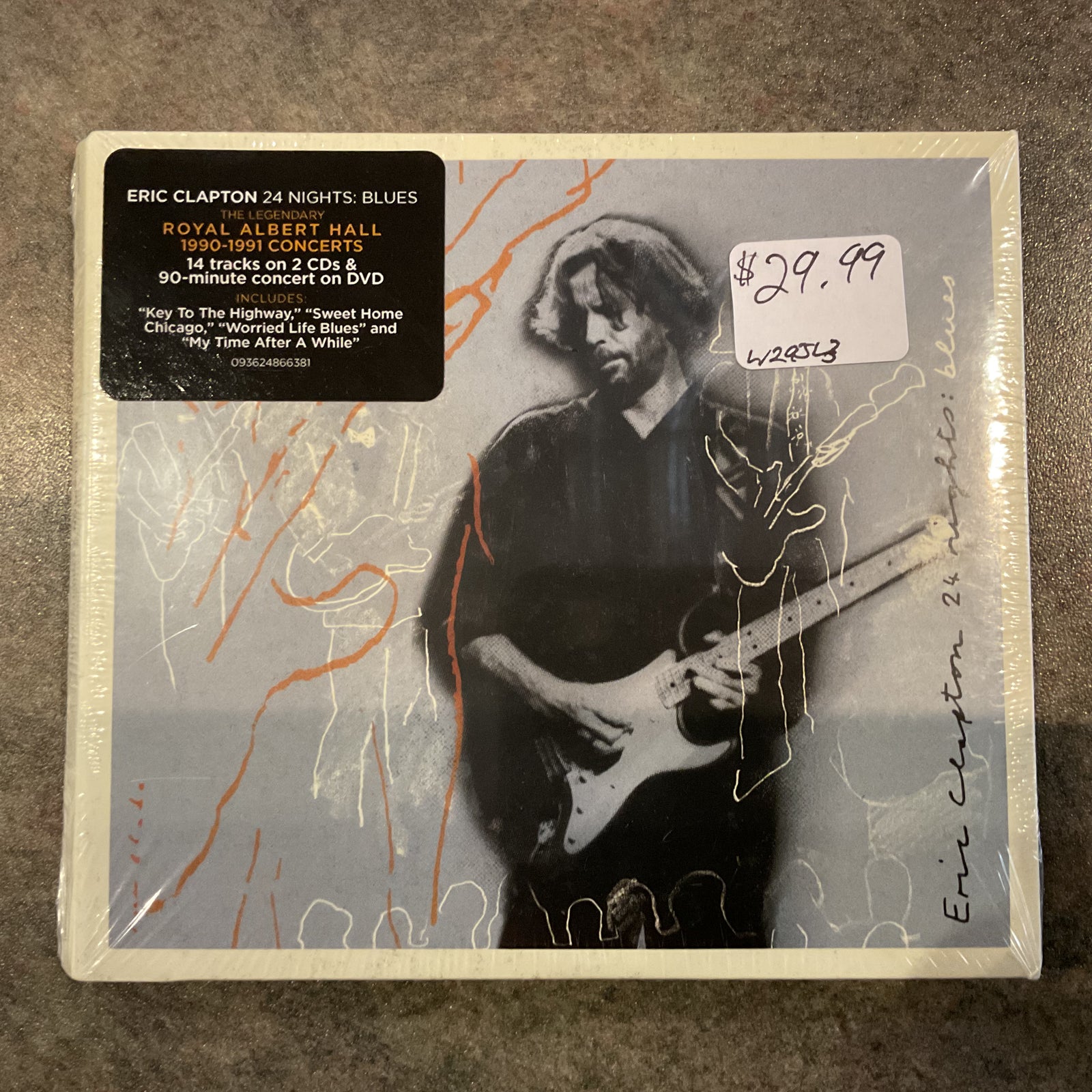 Eric Clapton (2CD NEW) 24 Nights: Blues