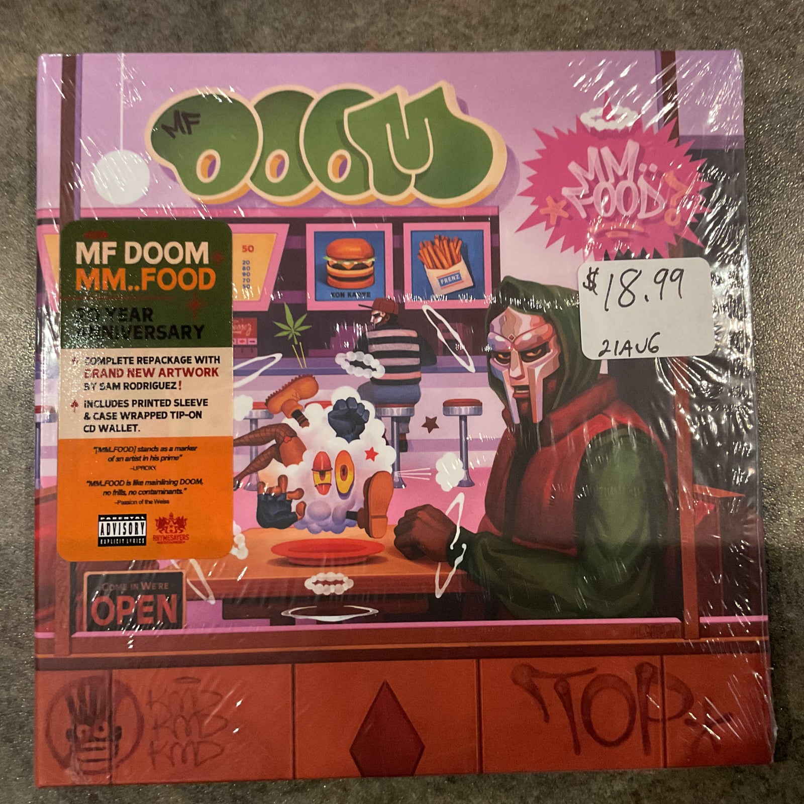 MF DOOM (CD NEW) MM..FOOD