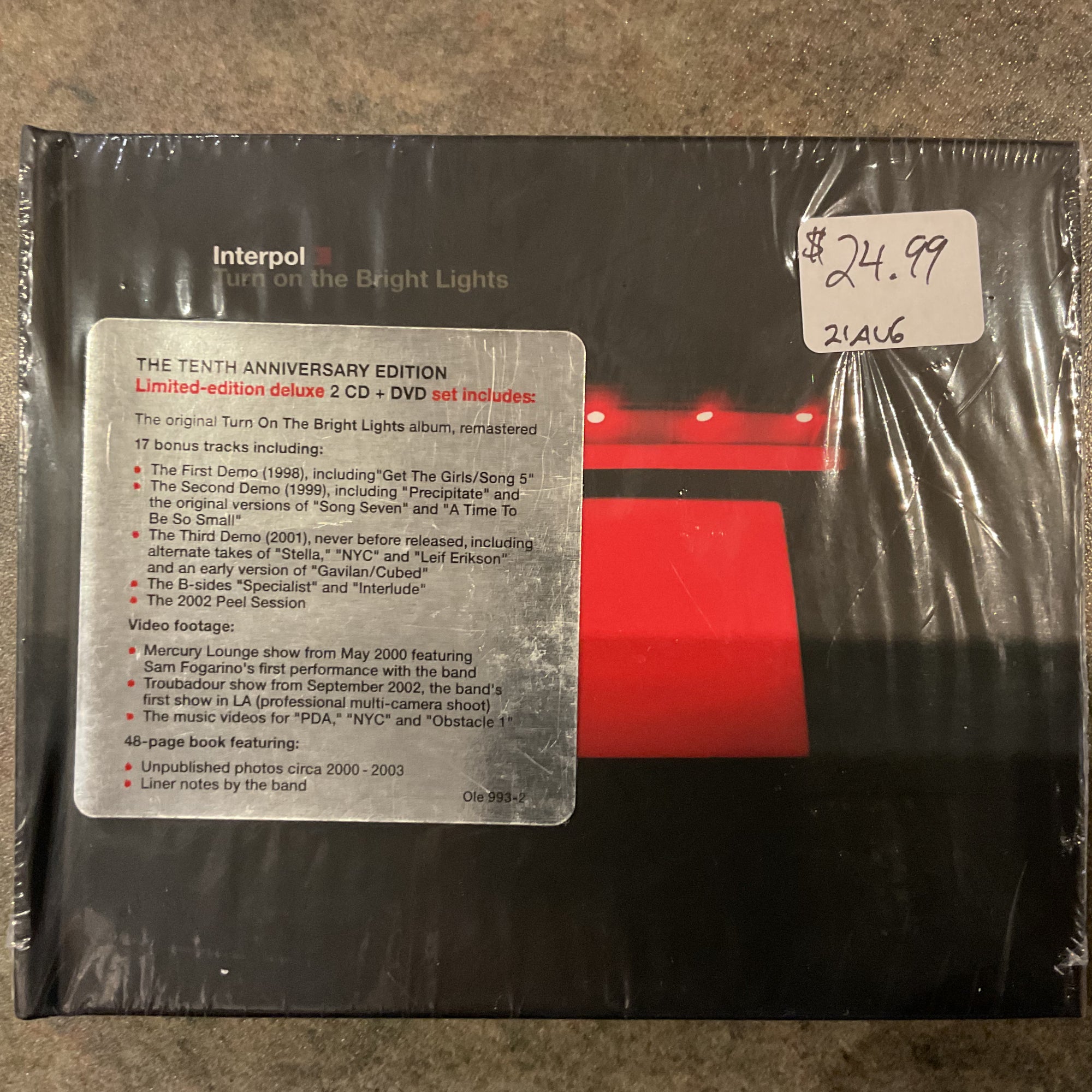 Interpol (2CD NEW) Turn On the Bright Lights