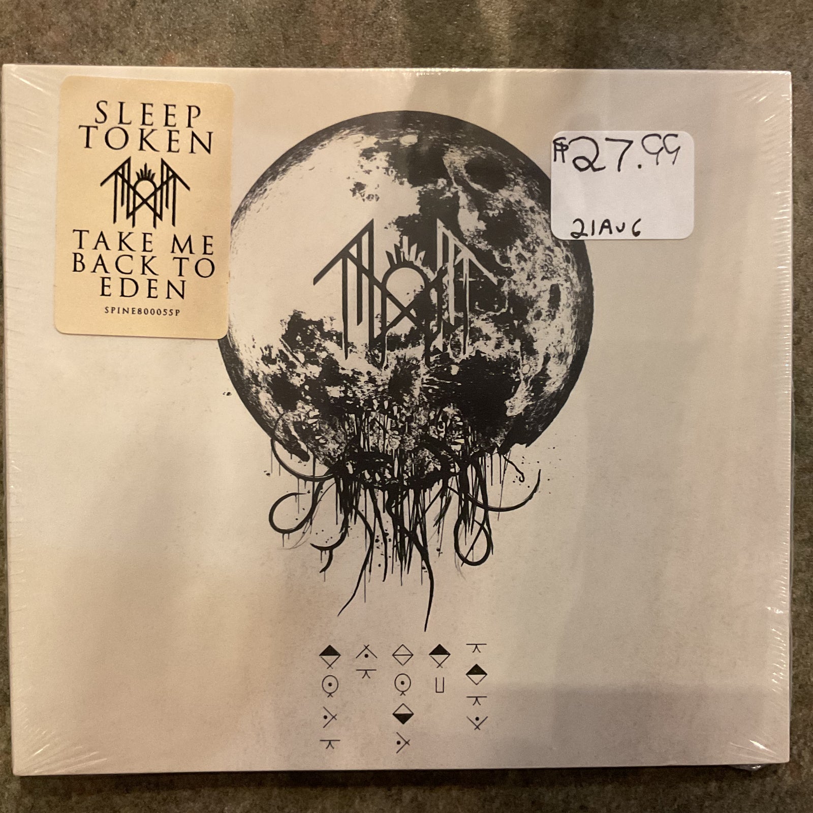 Sleep Token (CD NEW) Take Me Back To Eden