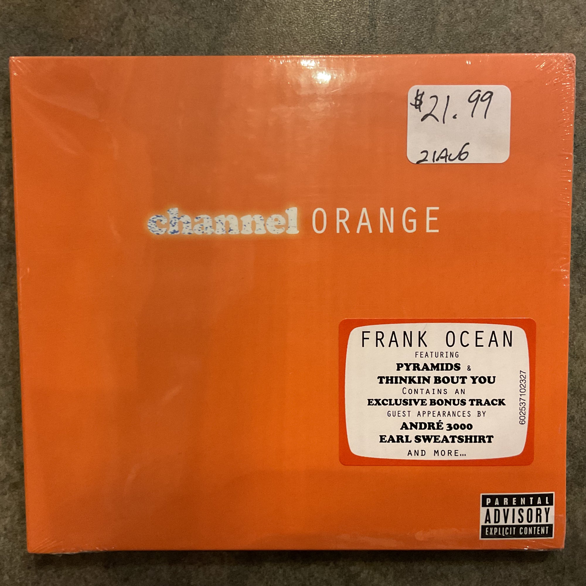 Frank Ocean (CD NEW) Channel Orange