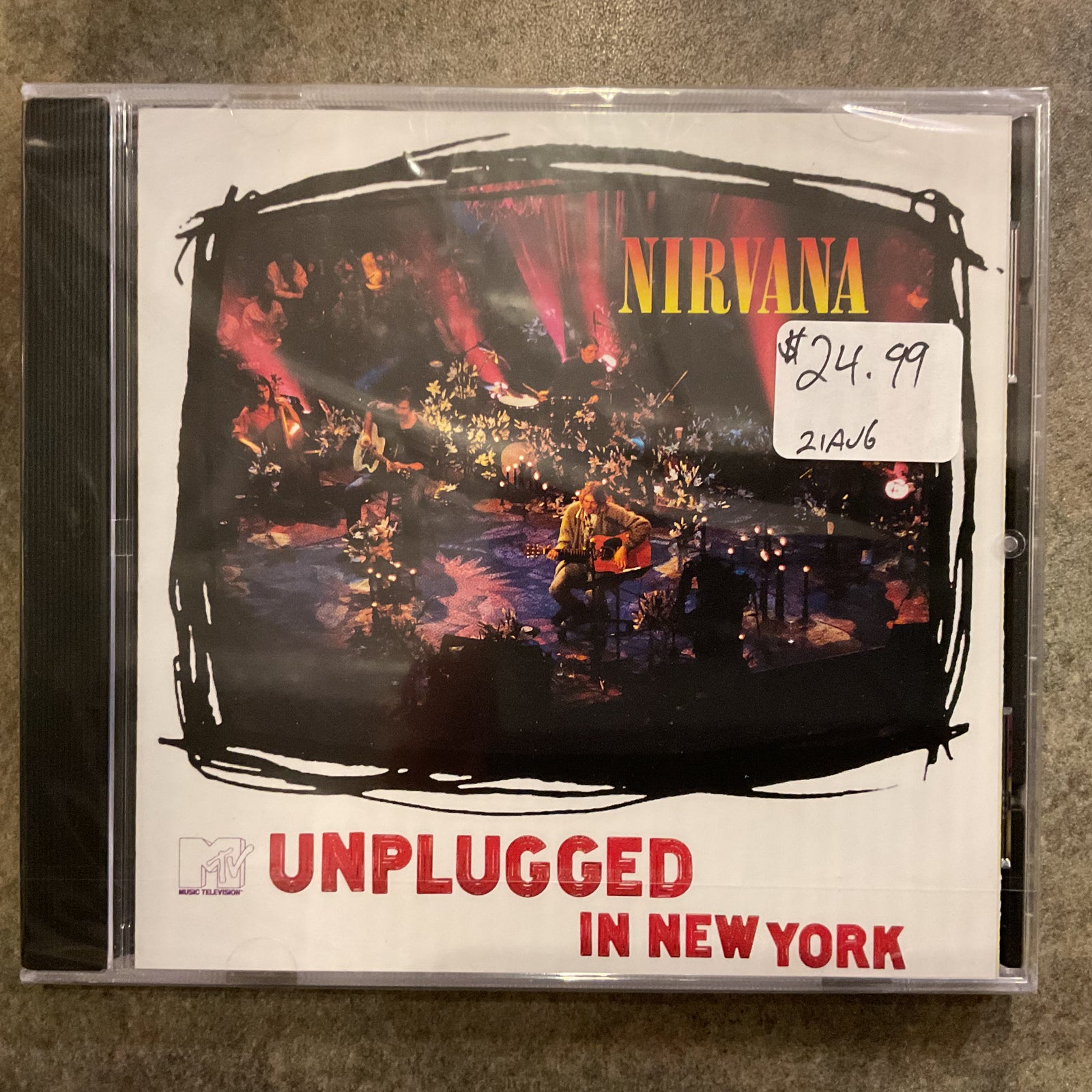 Nirvana (CD NEW) Unplugged In New York