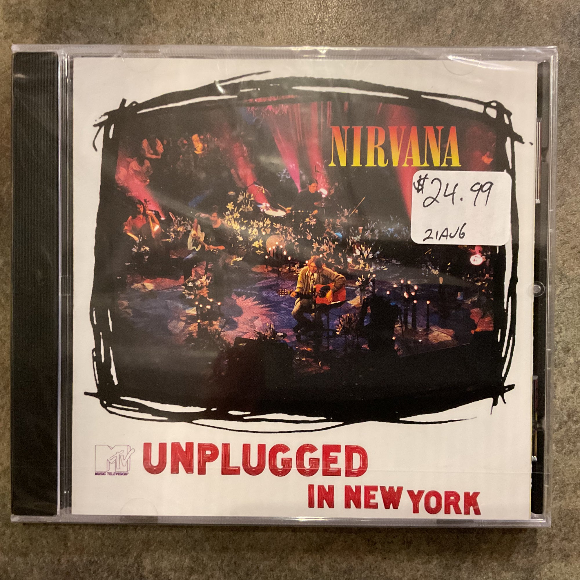 Nirvana (CD NEW) Unplugged In New York