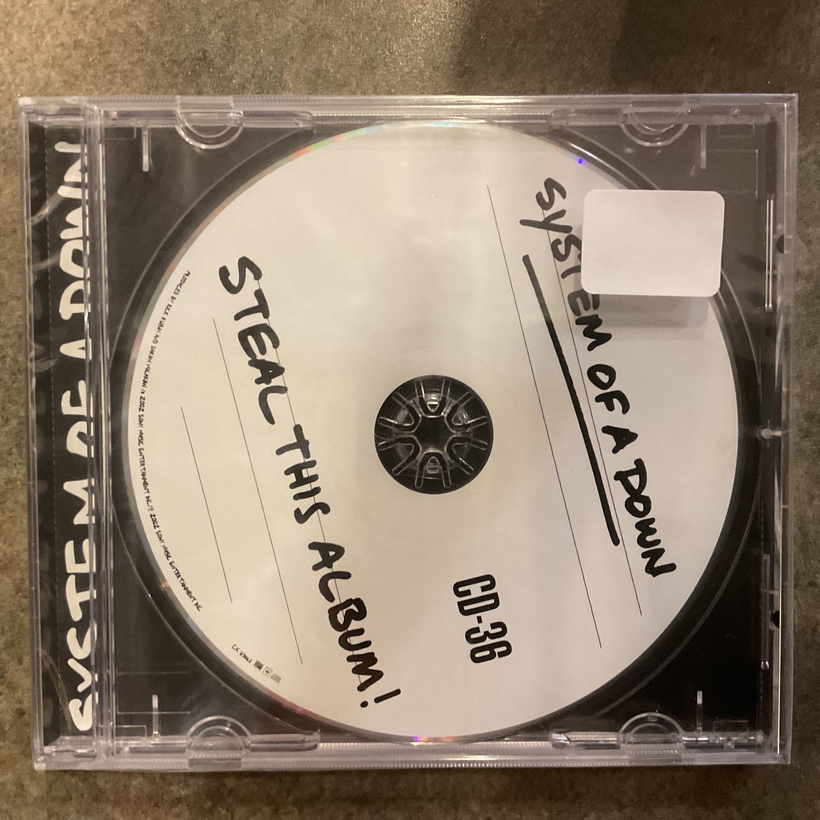 System Of A Down (CD NEW) Steal This Album!
