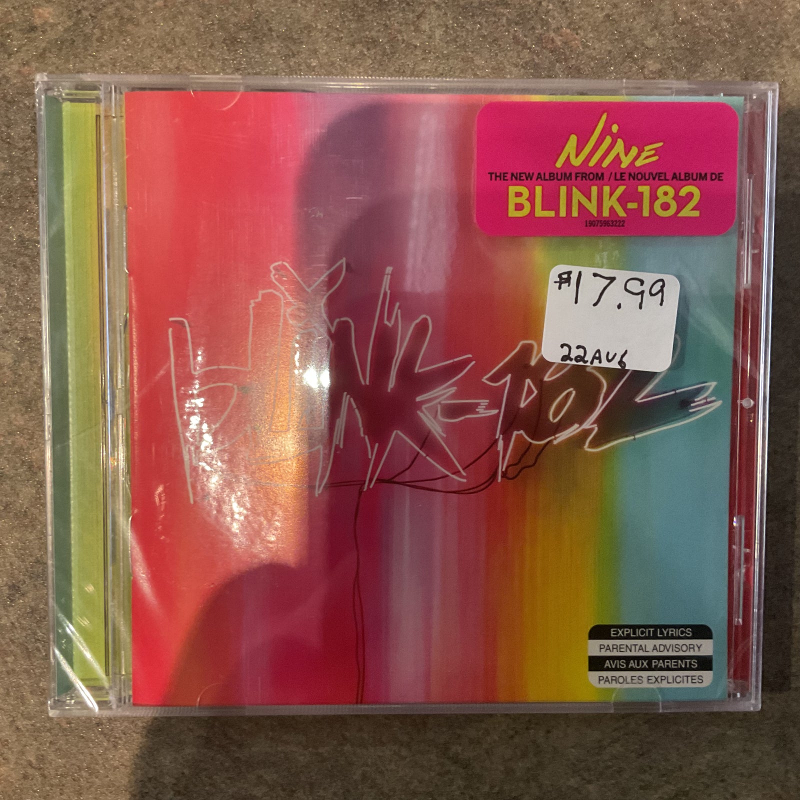 Blink-182 (CD NEW) Nine