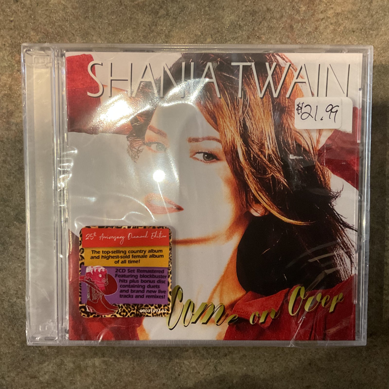 Shania Twain (CD NEW) Come On Over