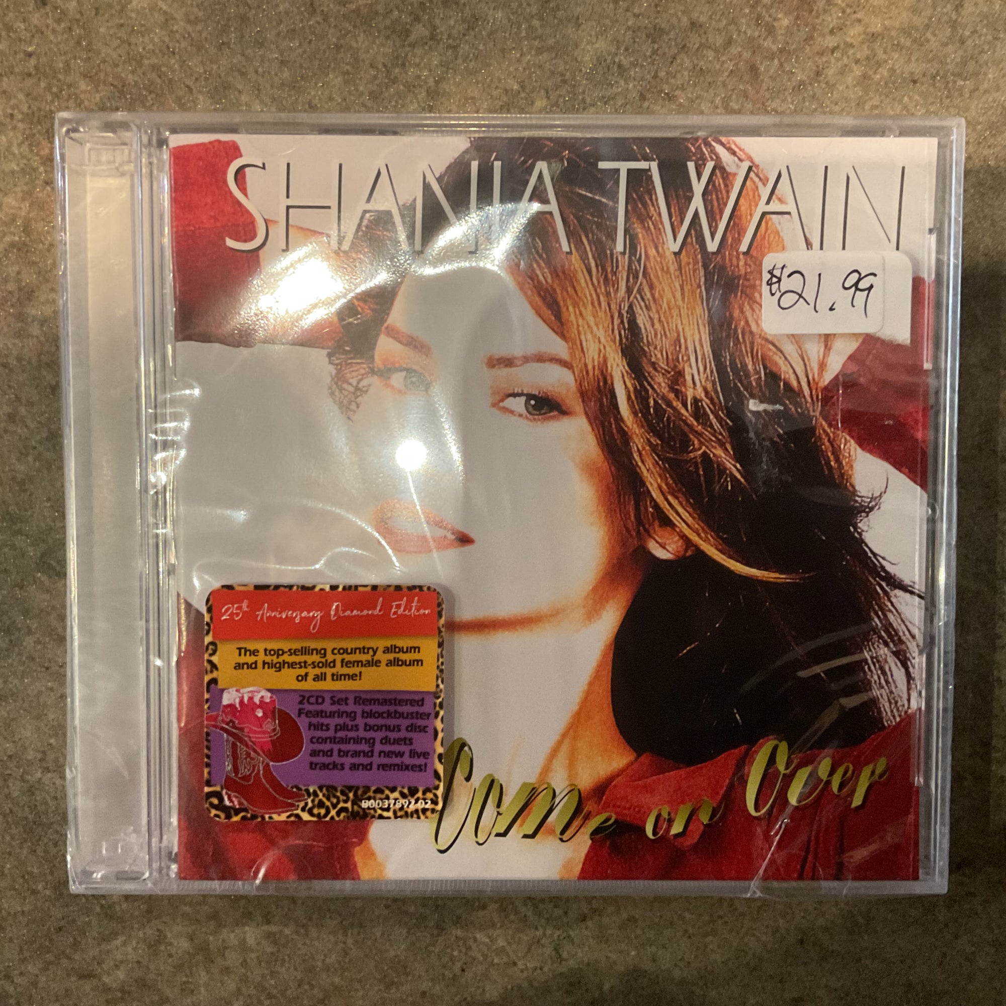 Shania Twain (CD NEW) Come On Over