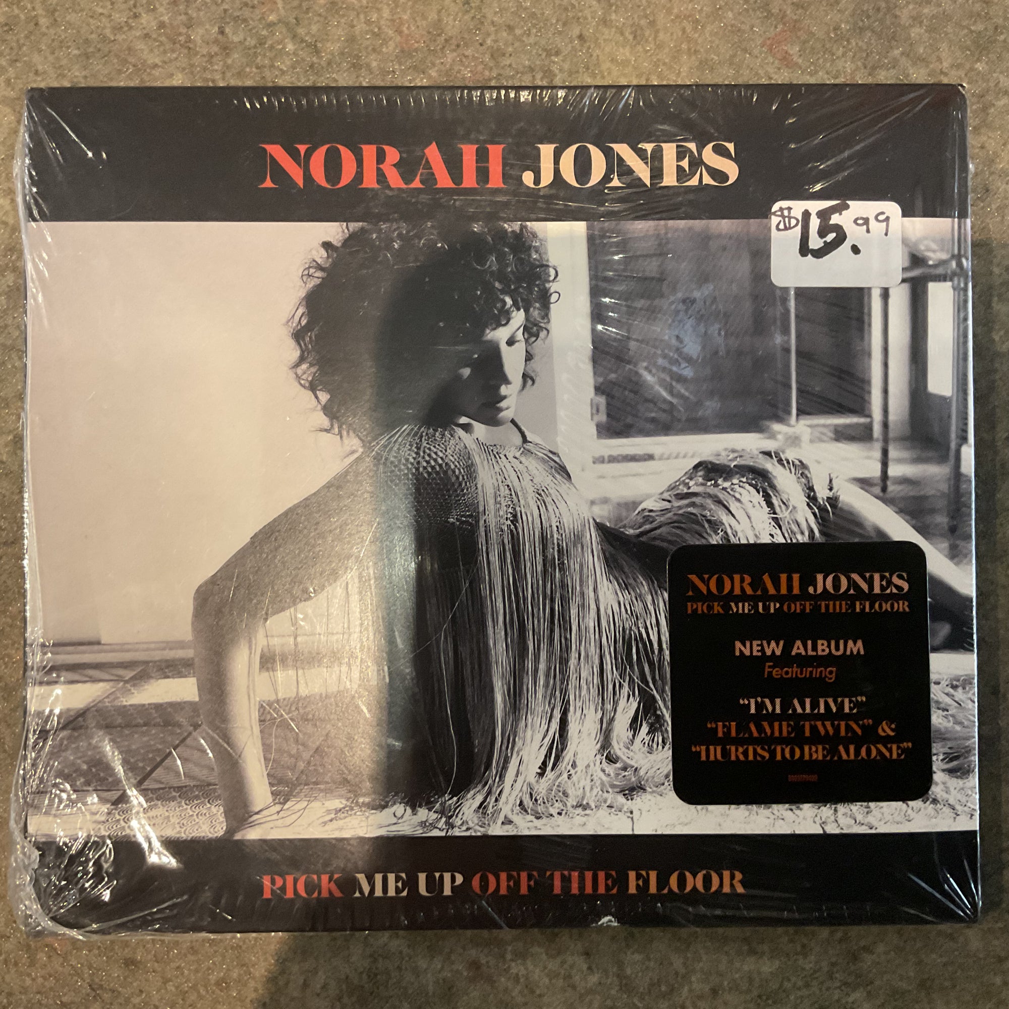 Norah Jones (CD NEW) Pick Me Up Off The Floor
